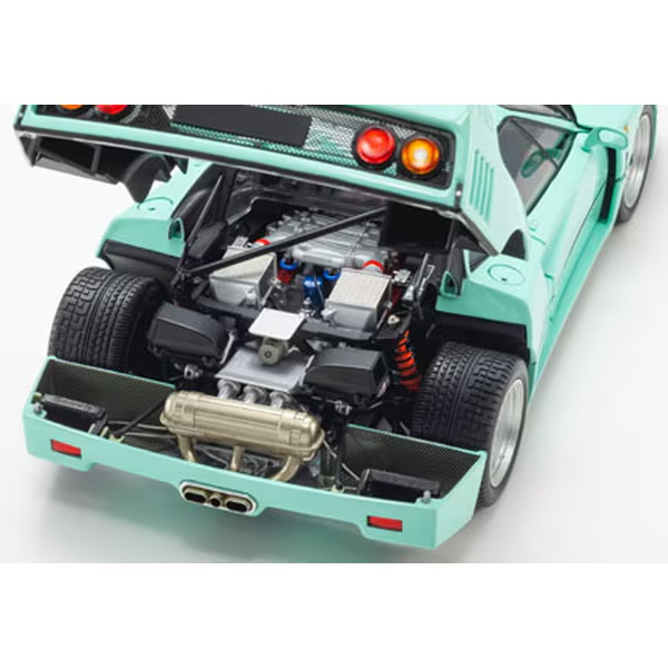 Kyosho KS08416MG  1/18 Ferrari F40 Mint Green Die-Cast Model Car