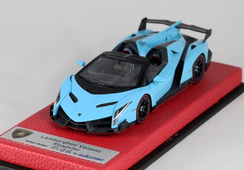 Looksmart LS429 1/43 Lamborghini Veneno Roadster Baby Blue Ltd 25pcs Resin