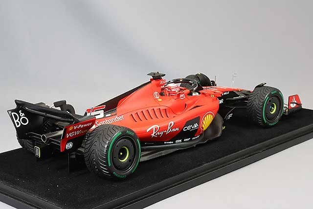 Looksmart LS18F1053 1/18 Ferrari SF-23 F1 Monaco GP 2023 6th #16 Leclerc