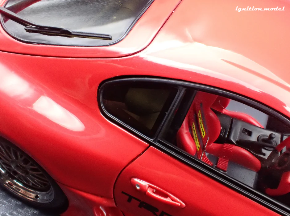 Ignition Model IG3602 1/18 Toyota Supra A80 TRD 3000GT Red