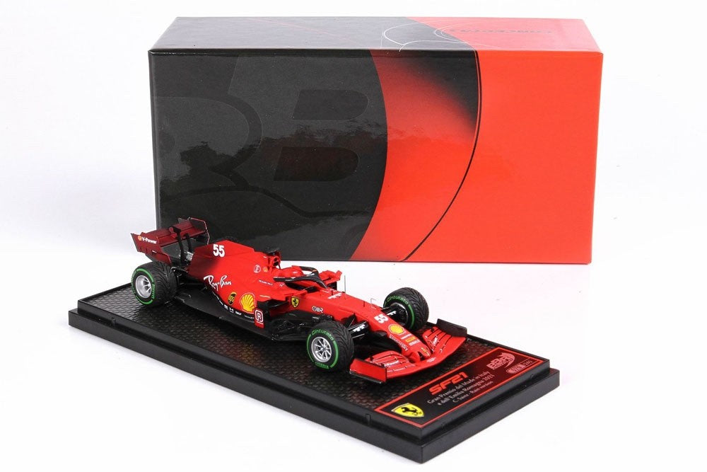 BBR BBRC260BRAIN 1/43 Ferrari SF21 Emilia Romagna 2021 Sainz Rain Ltd 240pcs