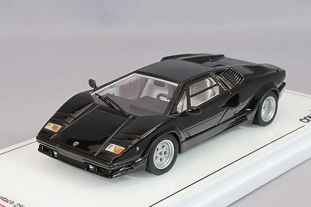 TrueScale TSM430657 1/43 Lamborghini Countach 25th Anniversary 1988 Nero Black