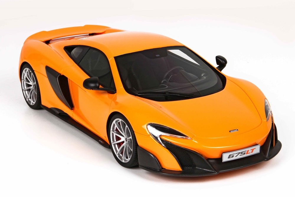 BBR BBRC1814B 1/18 McLaren 675LT 2015 McLaren Orange Resin Limited 60pcs