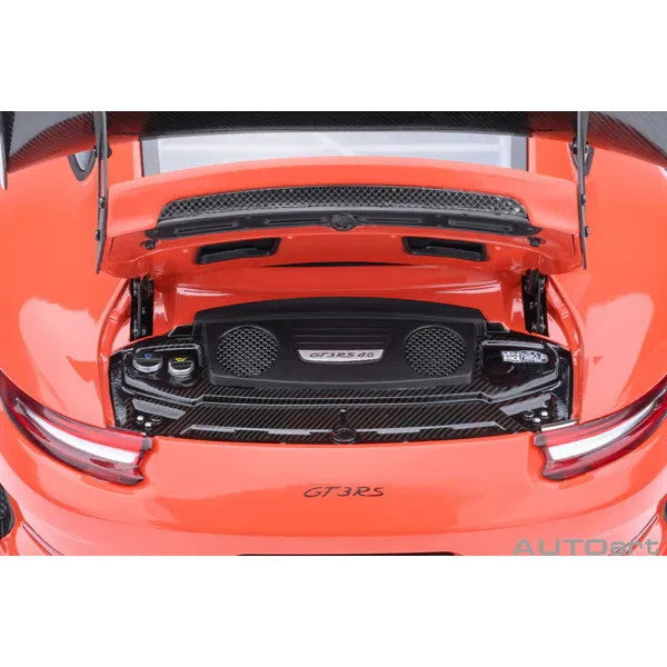AUTOart 78177 1/18 Porsche 911 991.2 GT3 RS Weissach Orange Diecast