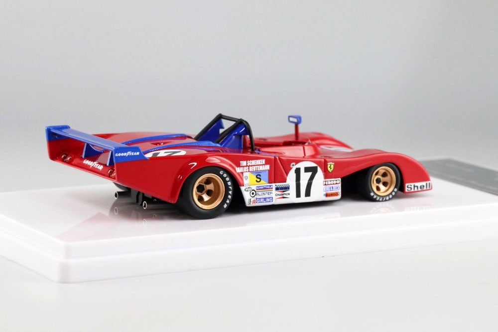 Tecno Model TM43-04C 1/43 Ferrari 312 PB #17 Le Mans 1973 Reutemann Schenken