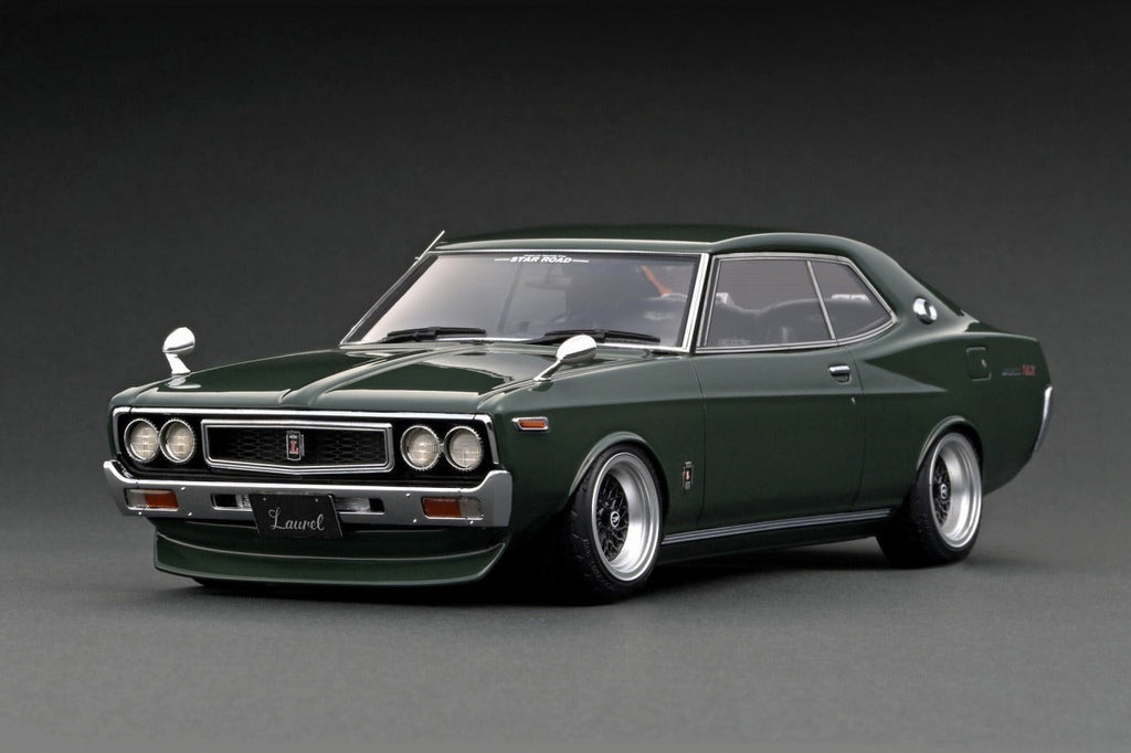 Ignition Model IG3037 1/18 Nissan Laurel C130 2000SGX Green Star Road