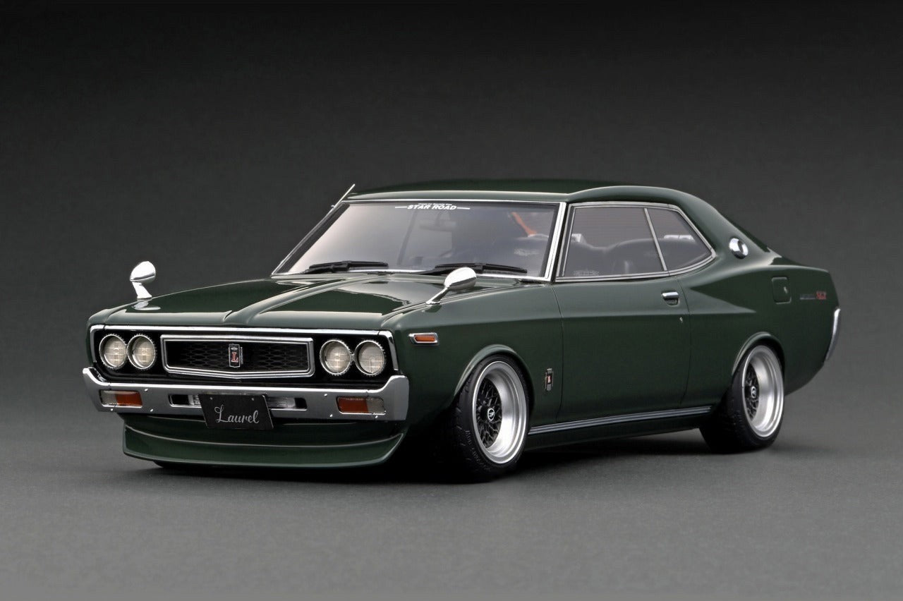 Ignition Model IG3037 1/18 Nissan Laurel C130 2000SGX Green Star Road