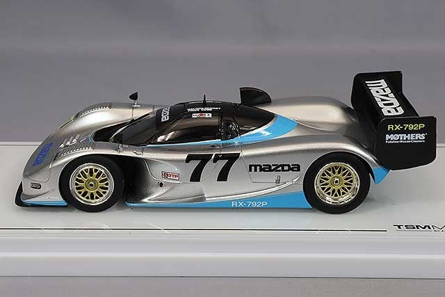 TSM TSM430561 1/43 Mazda RX-792 MazdaSpeed #77 Silver Resin