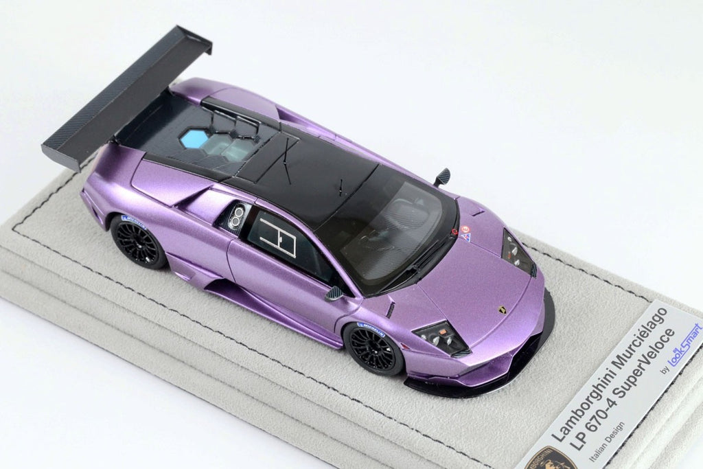 Looksmart LS379UN 1/43 Lamborghini Murcielago R-SV 2009 Matt Violet Ltd 25pcs
