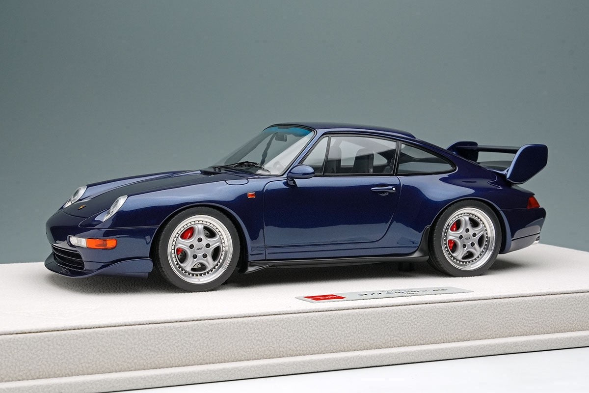 Make Up EIDOLON EML095J 1/18 Porsche 911 993 Carrera RS 1995 Japan Iris Blue