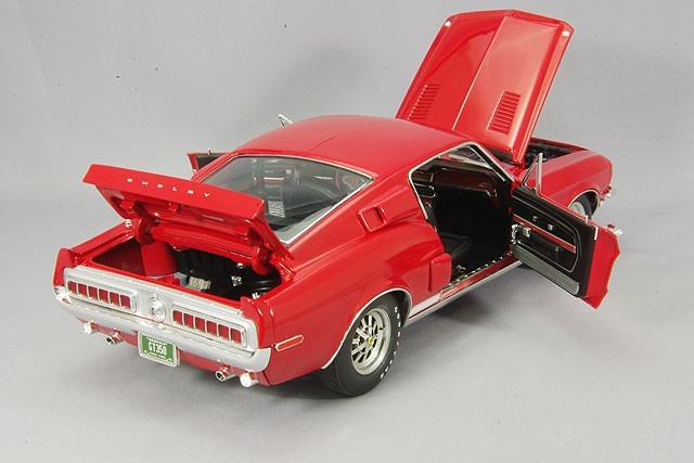 ACME ACM-A1801808 1/18 Shelby GT350 1968 Red Mustang Diecast