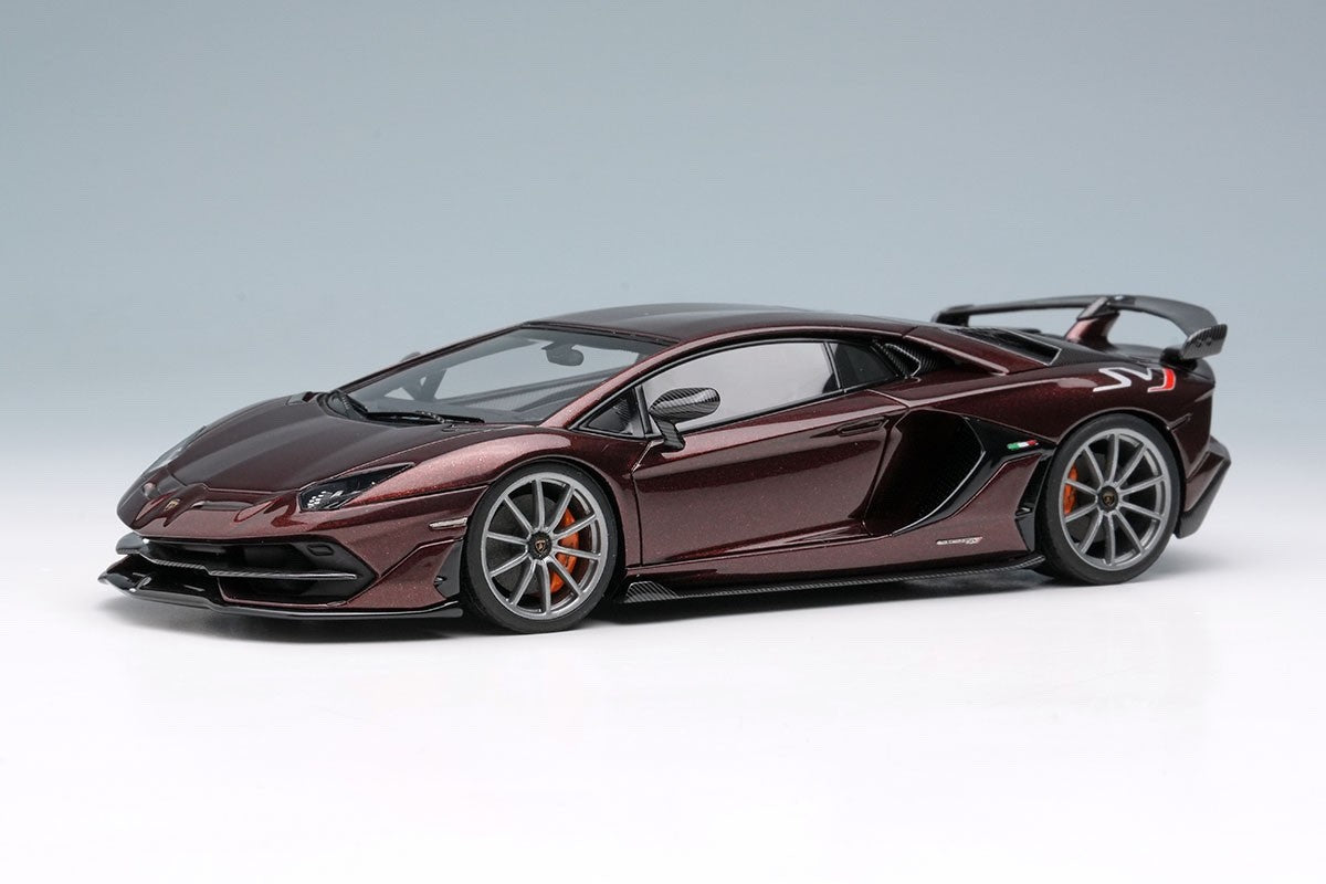 EIDOLON EM513J 1/43 Lamborghini Aventador SVJ 2018 Nireo Marrone Eklipsis Resin