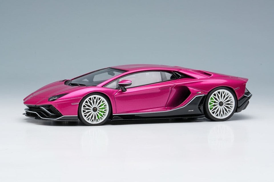 EIDOLON EM633F 1/43 Lamborghini Aventador LP780-4 Ultimae 2021 Viola Bast