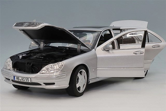 Norev FS-NO183816 1/18 Mercedes-Benz S55 AMG 2000 Silver Die-cast