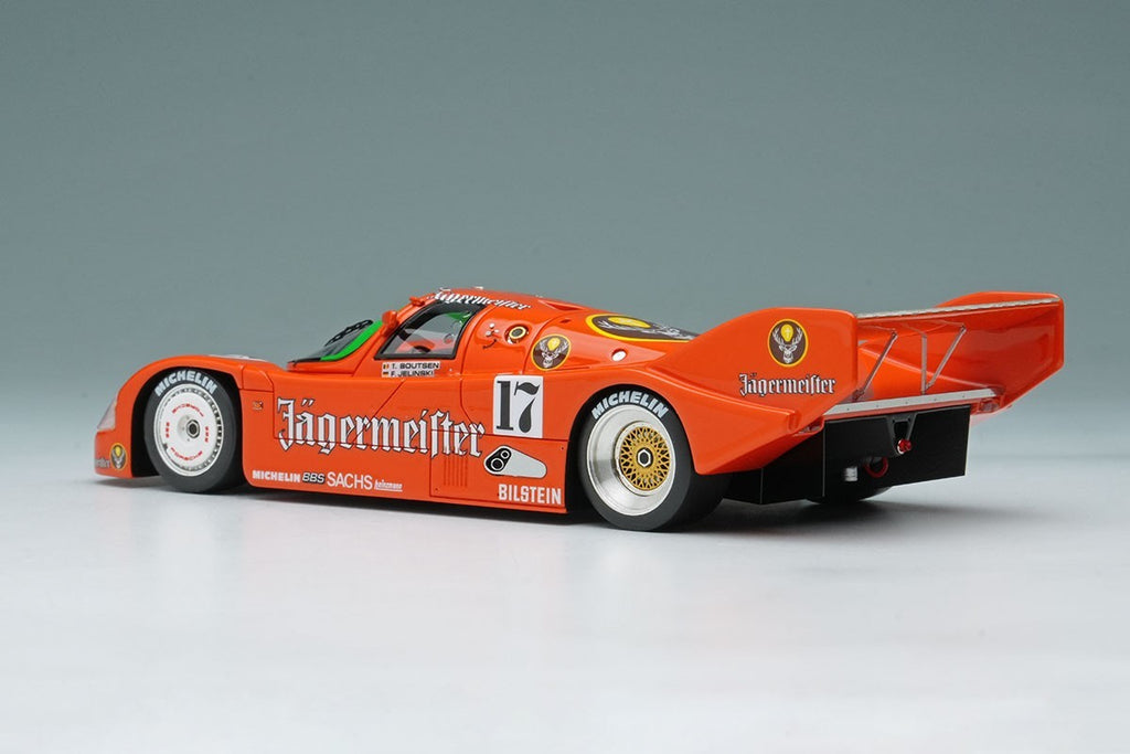 Make Up VISION VM052 1/43 Porsche 962C Brun Jagermeister Spa 1986 No.17 Ltd 120