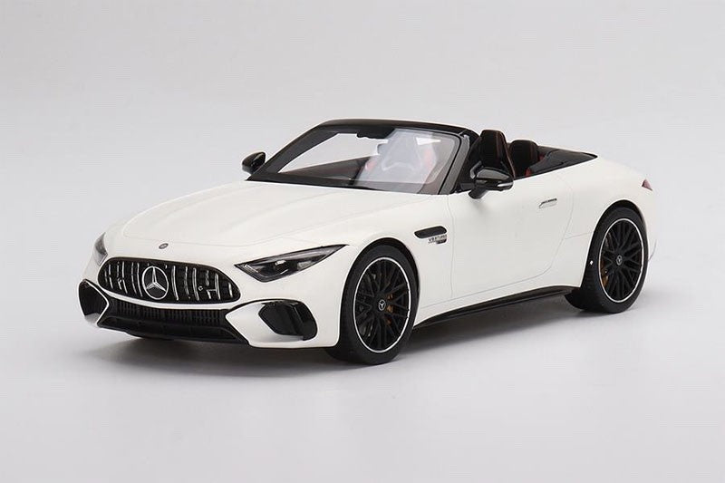 TOP SPEED TS0461 1/18 Mercedes-AMG SL 63 Roadster Moonlight White Magno Resin