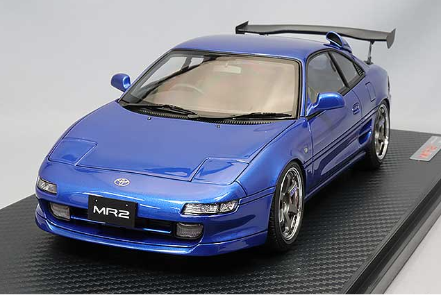 Ignition Model IG3337 1/18 Toyota MR2 SW20 Blue Metallic Street Spec