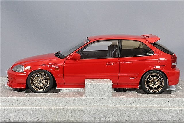 MOTORHELIX FS-M85026 1/18 Honda Civic Type R EK9 MUGEN Milano Red