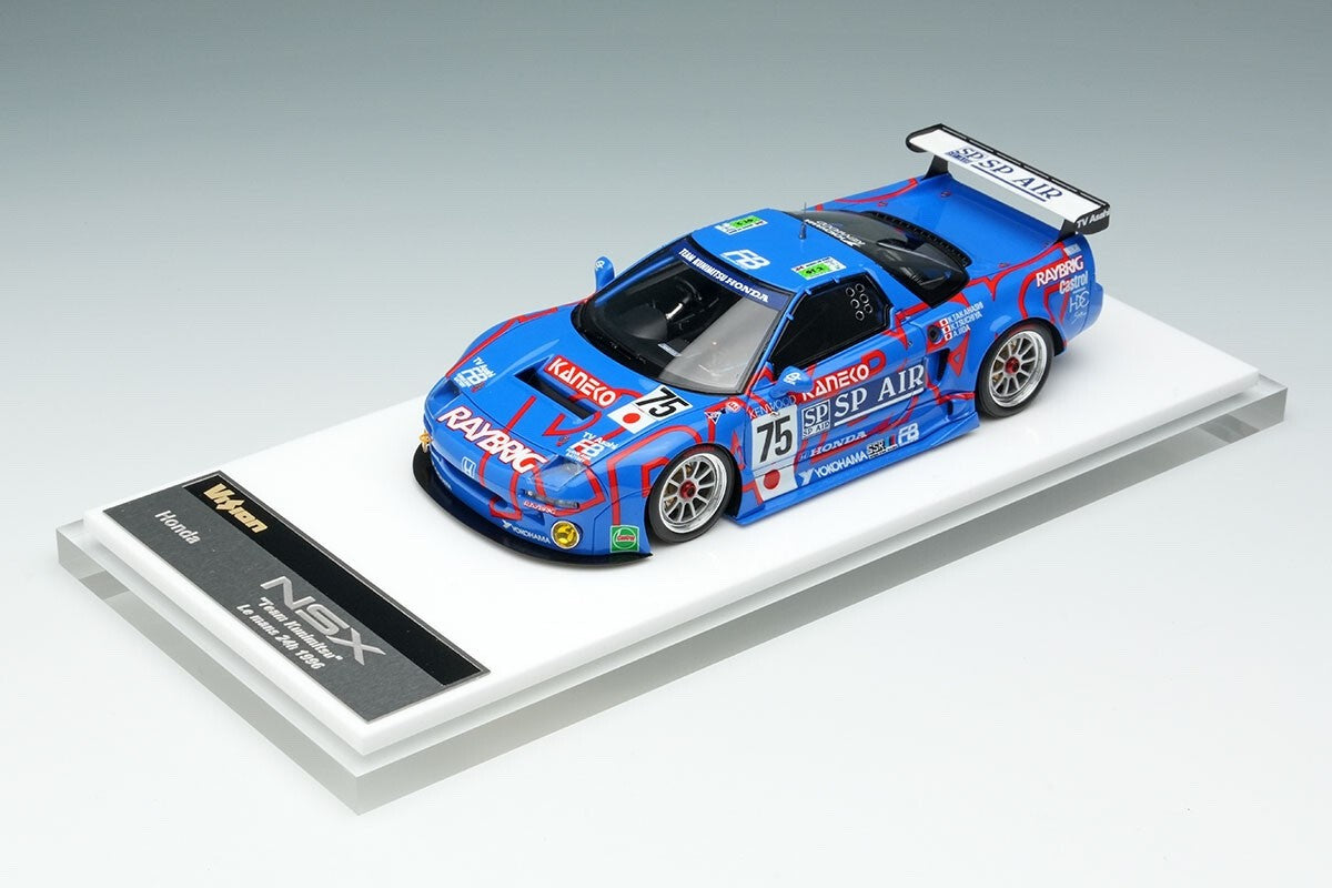 VISION VM238 1/43 Honda NSX GT2 Team Kunimitsu 1996 Le Mans #75 Resin