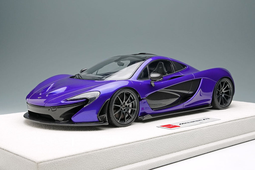 Make Up EIDOLON EML149F 1/18 McLaren P1 2013 Cadbury Purple Limited 60pcs
