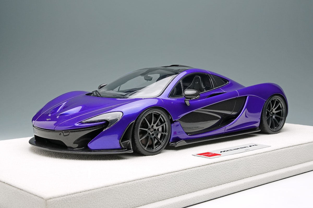 Make Up EIDOLON EML149F 1/18 McLaren P1 2013 Cadbury Purple Limited 60pcs