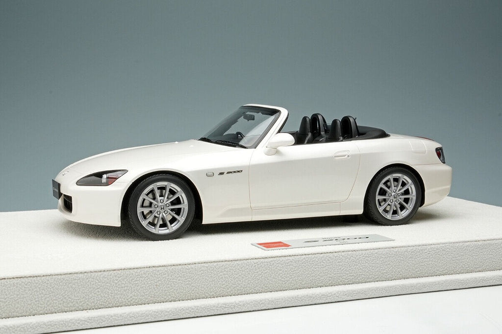 Make Up EIDOLON EML118B 1/18 Honda S2000 AP2 2005 Platinum White Pearl