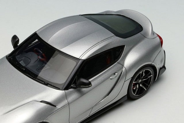 EIDOLON EM467F 1/43 Toyota GR Supra RZ Japan Spec Silver Metallic