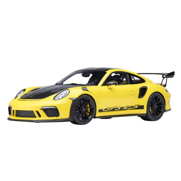 AUTOart 78178 1/18 Porsche 911 991.2 GT3 RS Weissach Yellow Diecast