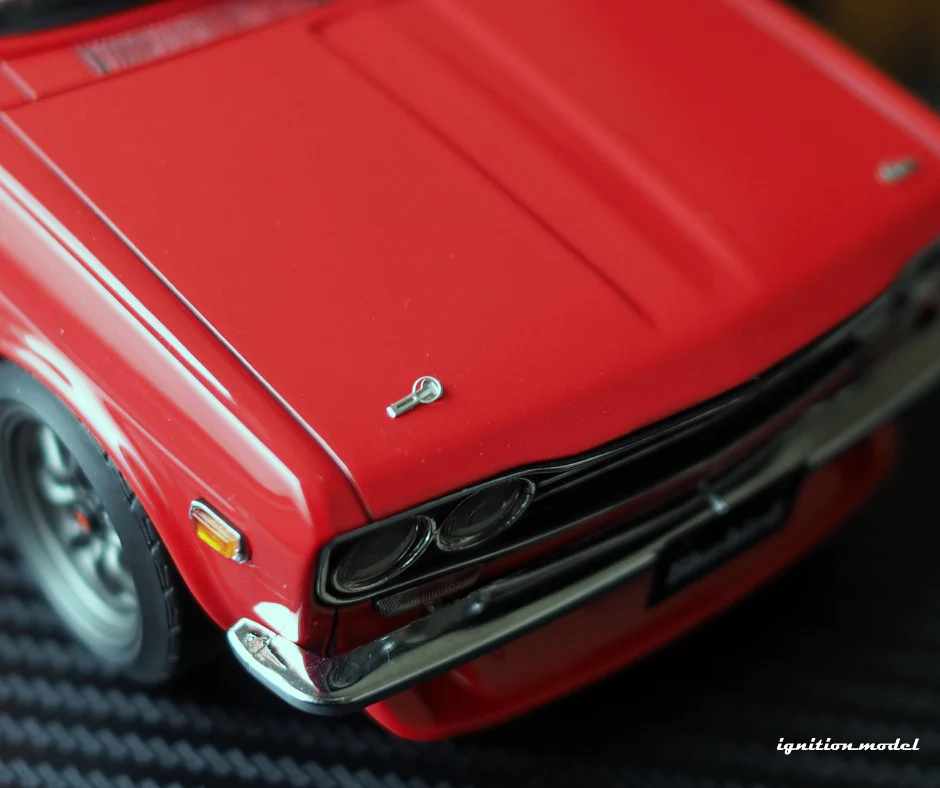 Ignition Model IG3306 1/18 Datsun Bluebird 510 2-Door Watanabe Red Resin