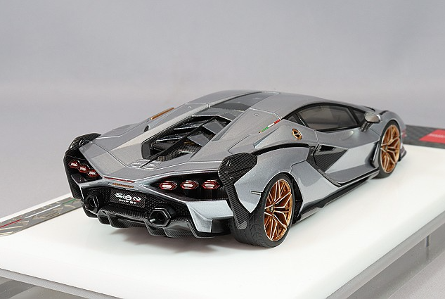 EIDOLON EM533E 1/43 Lamborghini Sian FKP 37 2019 Grigio Antares Limited 60pcs