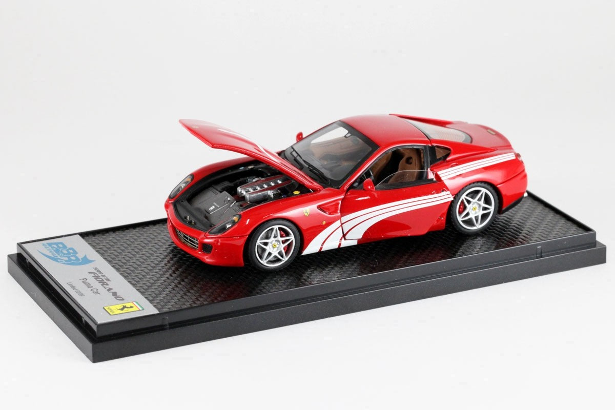 BBR BBRC047A 1/43 Ferrari 599GTB Fiorano Puma Edition 2010 Red Resin Ltd 39pcs
