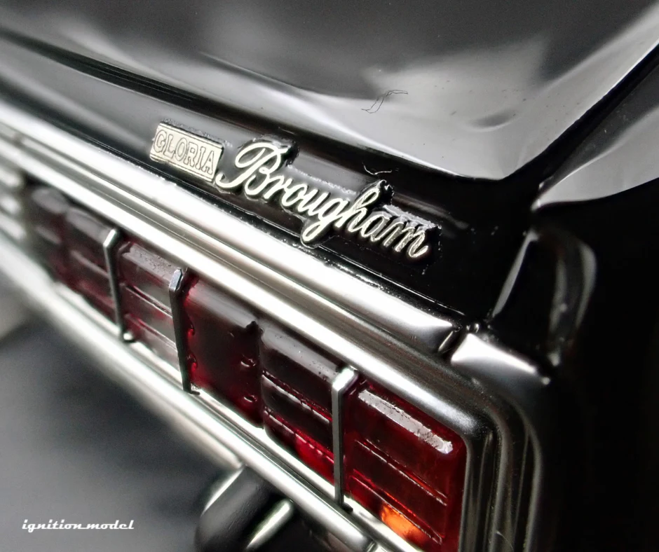 Ignition Model IG3555 1/18 Nissan Gloria Brougham 330 Shakotan Black Resin