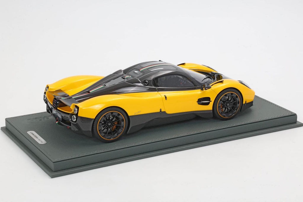 BBR P18223MV 1/18 Pagani Utopia 2022 Giallo Ginevra Yellow Resin Limited 100pcs