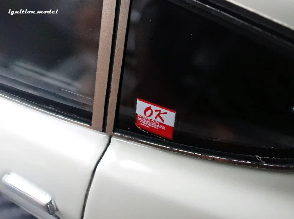 Ignition Model IG3722 1/18 Nissan Fairlady 240ZG HS30 White Resin