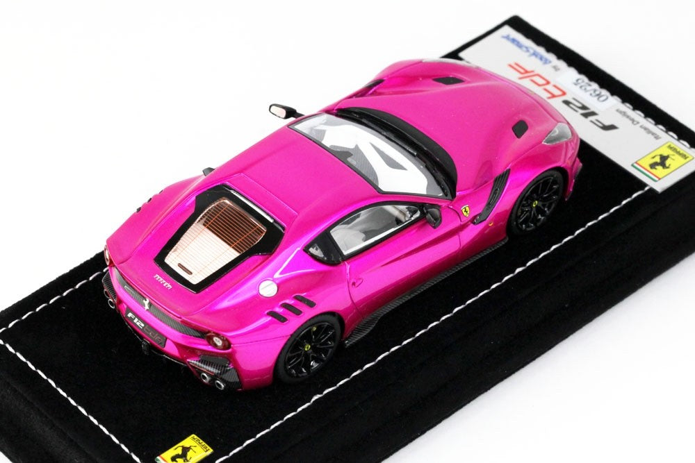 Looksmart LS450SC 1/43 Ferrari F12 TdF 2015 Pink Flash Ltd 25pcs Resin V12