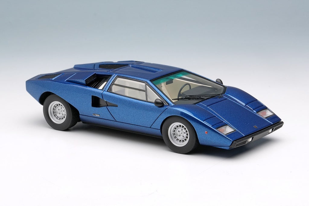 Make Up EIDOLON EM387M 1/43 Lamborghini Countach LP400 1974 Blu Notte Metallic