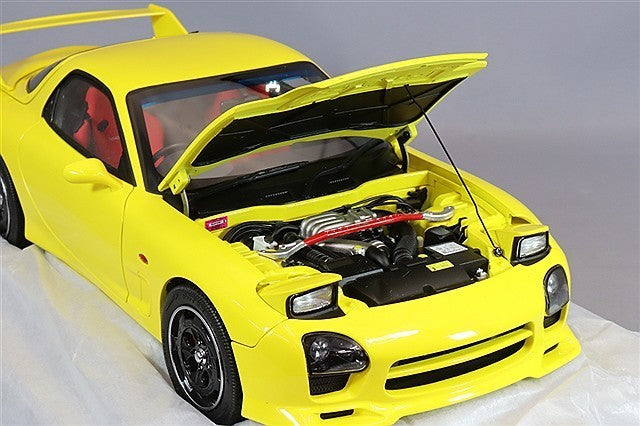 POLER MASTER MODELS PLM22-002-1 1/18 Mazda RX-7 Speed Aspec Yellow