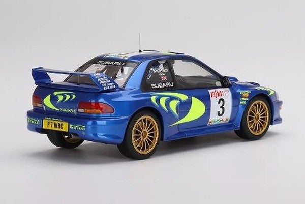 TOP SPEED TS0462 1/18 Subaru Impreza WRC97 Rally Sanremo 1997 Winner #3 Resin