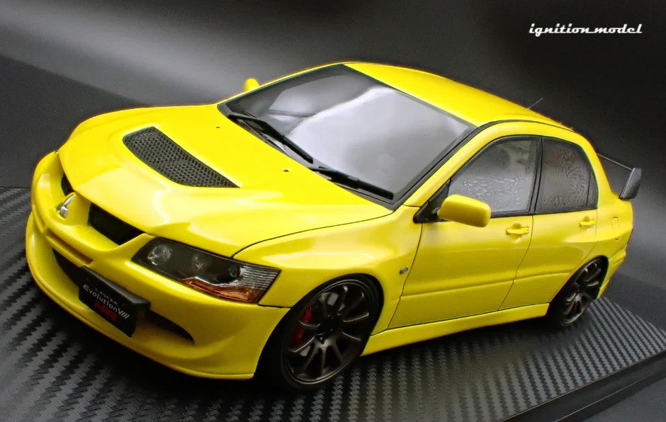 Ignition model IG3837 1/18 Mitsubishi Lancer Evo VIII MR Yellow