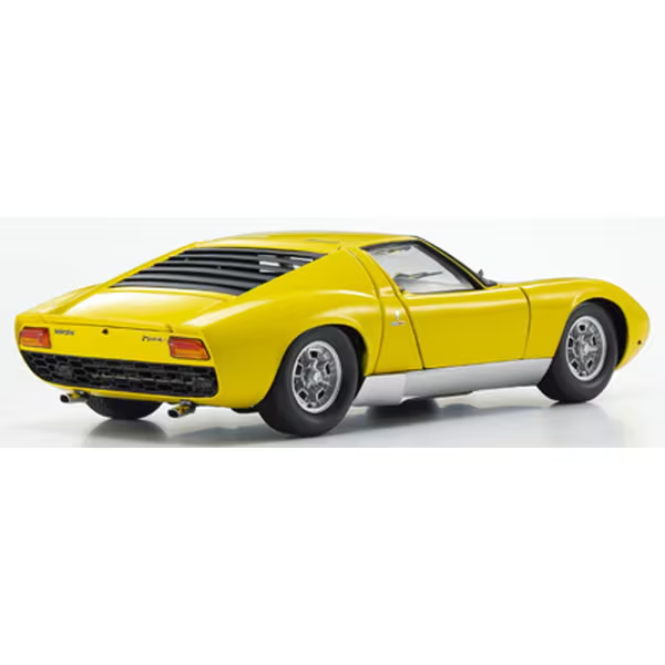 Kyosho KS08314Y 1/18 Lamborghini Miura P400 Yellow Diecast Model Car