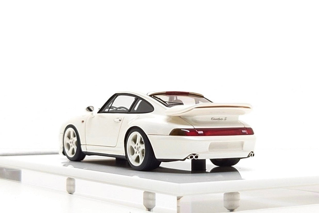 Make Up VISION VM113H 1/43 Porsche 911 993 Turbo S 1996 Pearl White
