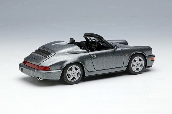 VISION VM165E 1/43 Porsche 911 964 Carrera 2 Speedster 1993 Slate Gray Metallic