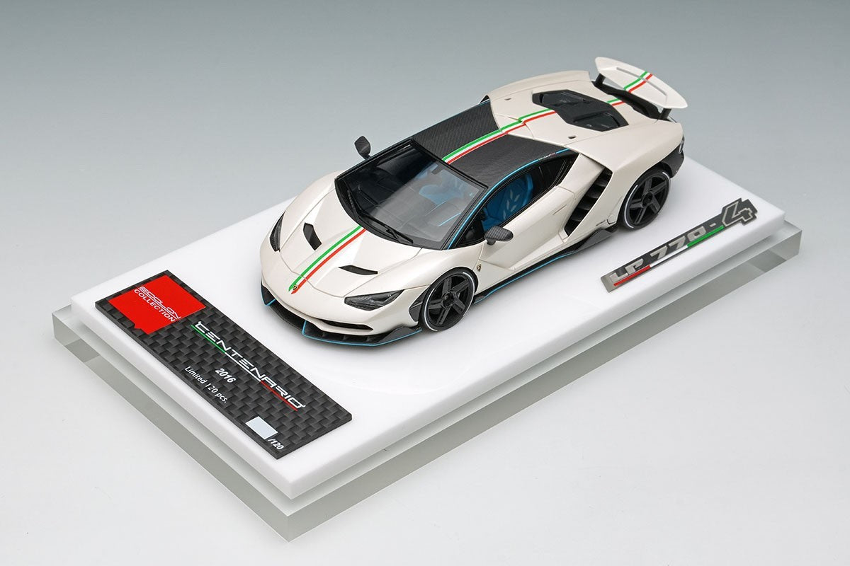 EIDOLON EM780H 1/43 Lamborghini Centenario LP770-4 2016 (Rear wing up) Limited