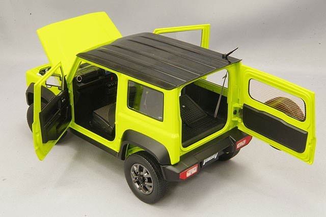 BM CREATIONS BMC18B0008 1/18 Suzuki Jimny JB74 Yellow Die-cast