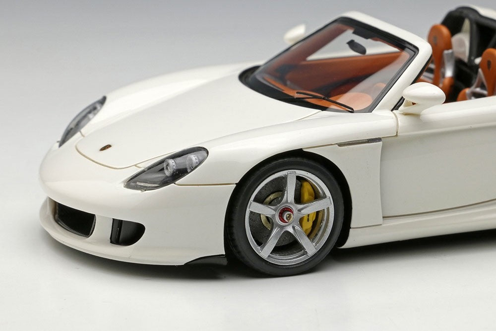 Make Up EIDOLON EM566B 1/43 Porsche Carrera GT 2004 White Resin Model Car