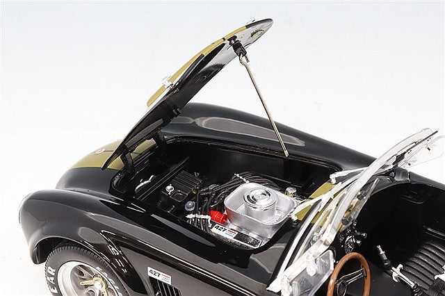 Kyosho KS08048BKG 1/18 Shelby Cobra 427 S/C 1965 Black Gold Stripe