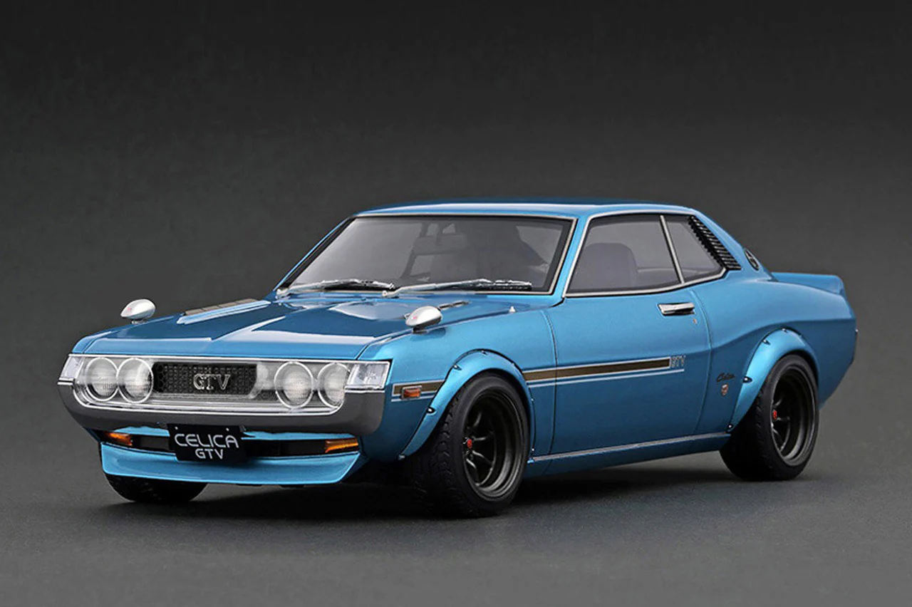Ignition Model IG3686 1/18 Toyota Celica 1600GTV TA22 Watanabe Light Blue Resin