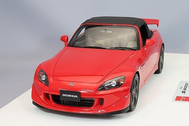 Make Up EIDOLON EML114E 1/18 Honda S2000 AP2 Type-S 2007 New Formula Red