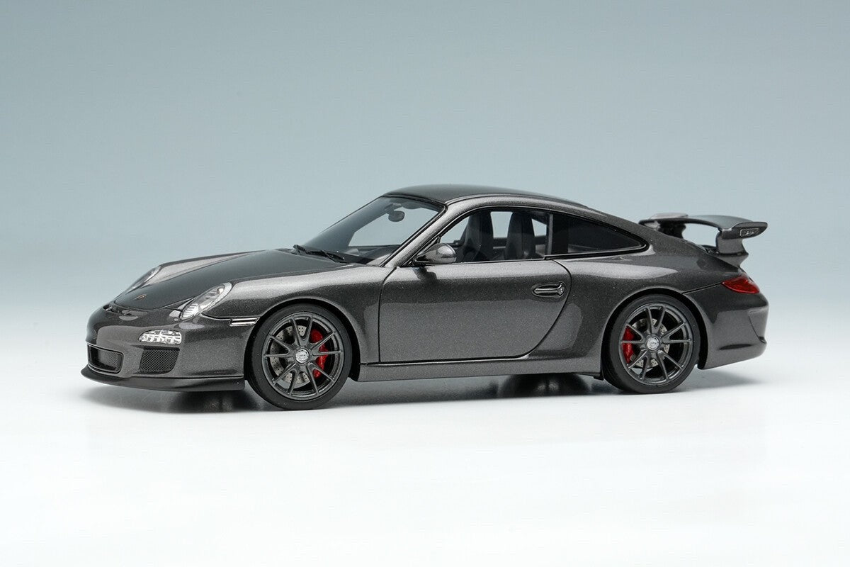 Make Up Eidolon EM602F 1/43 Porsche 911 (997.2) GT3 2010 Meteor Grey Metallic