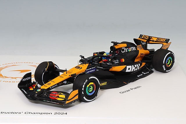 Spark S9571 1/43 McLaren MCL38 Constructors Champion 2024 Set Multi Color